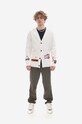 KSUBI cardigan MPS23KW004 white SS23