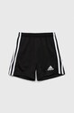 adidas Performance szorty dziecięce SQUAD 21 SHO Y dzianina czarny GN5767