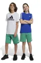 зелений Дитячі бавовняні шорти adidas U 3S KN Для хлопчиків