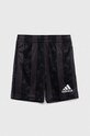 adidas szorty dziecięce U BLUV SH HR6348 czarny SS23