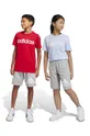 siva Dječje pamučne kratke hlače adidas U BL Za dječake