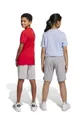 Otroške bombažne kratke hlače adidas U BL Fantovski