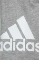 сірий Дитячі бавовняні шорти adidas U BL