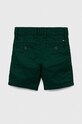 Детски къси панталони Tommy Hilfiger KB0KB07405.PPYX зелен SS23