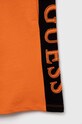 Guess pantaloni scurți din bumbac pentru copii portocaliu L3RD01.KA6R3.PPYX