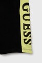 Guess szorty bawełniane dziecięce czarny L3RD01.KA6R3.PPYX