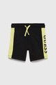 Дитячі шорти Guess візерунок чорний N3RD03.KA6R3.PPYX