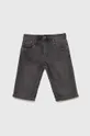 siva Otroške kratke hlače iz jeansa Pepe Jeans Fantovski