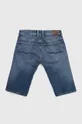 Otroške kratke hlače iz jeansa Pepe Jeans Cashed Short Repair modra