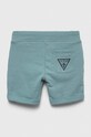 Guess szorty bawełniane dziecięce N93Q18.KAUG0.PPYX turkusowy SS23