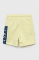 Guess szorty bawełniane dziecięce N3GD03.KA6R0.PPYX zielony SS23