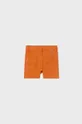 Otroške bombažne kratke hlače Mayoral oranžna