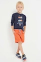 Детски къси панталони Mayoral еластичен оранжев 3233.5F.MINI