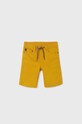 Mayoral pantaloni scurti copii 6253.7B.JUNIOR galben SS23