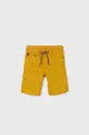 Otroške kratke hlače Mayoral rumena