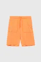 oranžna Kratke hlače United Colors of Benetton Fantovski