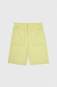 United Colors of Benetton szorty casual zielony 37YKC901P.G.SEASONAL