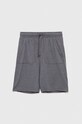 United Colors of Benetton szorty casual szary 37YKC901P.G.SEASONAL