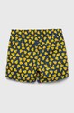 United Colors of Benetton szorty bawełniane dziecięce 4VPDG9018.P.SEASONAL niebieski SS23