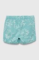 United Colors of Benetton szorty bawełniane dziecięce 4VPDG9018.P.SEASONAL turkusowy SS23