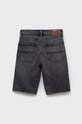 Παιδικό σορτς τζιν Tommy Hilfiger KB0KB08130.PPYX γκρί SS23
