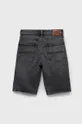 Дитячі джинсові шорти Tommy Hilfiger сірий