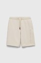 Tommy Hilfiger szorty dziecięce casual beżowy KB0KB08238.PPYX