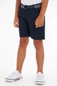 Tommy Hilfiger szorty dziecięce z elastanem granatowy KB0KB08127.PPYX