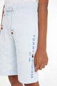 Detské bavlnené šortky Tommy Hilfiger KB0KB08361.PPYX modrá