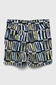 Detské krátke nohavice Tommy Hilfiger KB0KB08123.PPYX tmavomodrá SS23