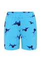 Lego szorty dziecięce wzorzyste niebieski 11010640.B