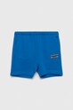 Calvin Klein Jeans gyerek pamut rövidnadrág IB0IB01614.PPYX kék SS23