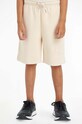 Calvin Klein Jeans szorty dziecięce casual beżowy IB0IB01618.PPYX