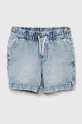 голубой Детские джинсовые шорты GAP Для мальчиков