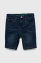 тёмно-синий Детские джинсовые шорты Levi's Для мальчиков