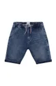 голубой Детские джинсовые шорты BOSS Для мальчиков