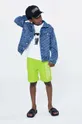 zelená Detské plavkové šortky Karl Lagerfeld Chlapčenský