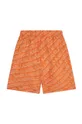 Detské plavkové šortky Karl Lagerfeld oranžová