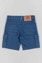 Chłopiec zippy szorty bawełniane dziecięce ZKBAP0402.23005 niebieski