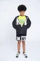 чёрный Детские шорты Dkny Для мальчиков