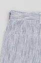 modra Otroške kratke hlače z mešanico lana zippy
