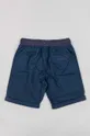 Otroške bombažne kratke hlače zippy modra