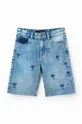 Otroške kratke hlače Desigual modra