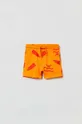 oranžna Bombažne kratke hlače za dojenčke OVS Fantovski