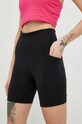 Dkny szorty z elastanem czarny DP2S5088