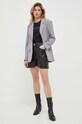 Custommade szorty skórzane Nava 999418711 czarny SS23