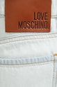 Love Moschino szorty jeansowe W.O.104.76.T.9860 niebieski