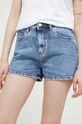 Love Moschino pantaloni scurti jeans W.O.200.80.T.9860 albastru SS23