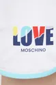 biela Šortky Love Moschino