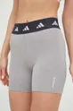 siva Kratke hlače za vadbo adidas Performance Techfit Ženski